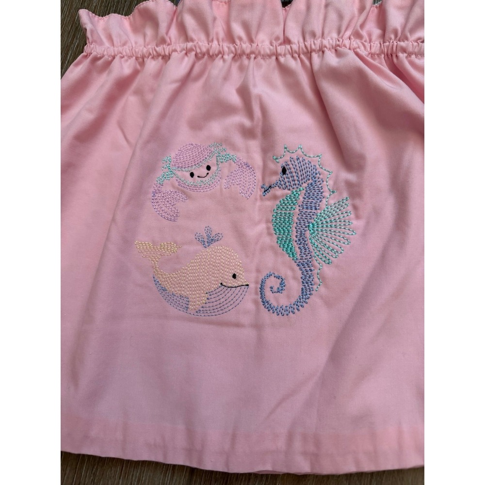 TBBC Lainey Top with Embroidered Sea Critters - Picture 2 of 4